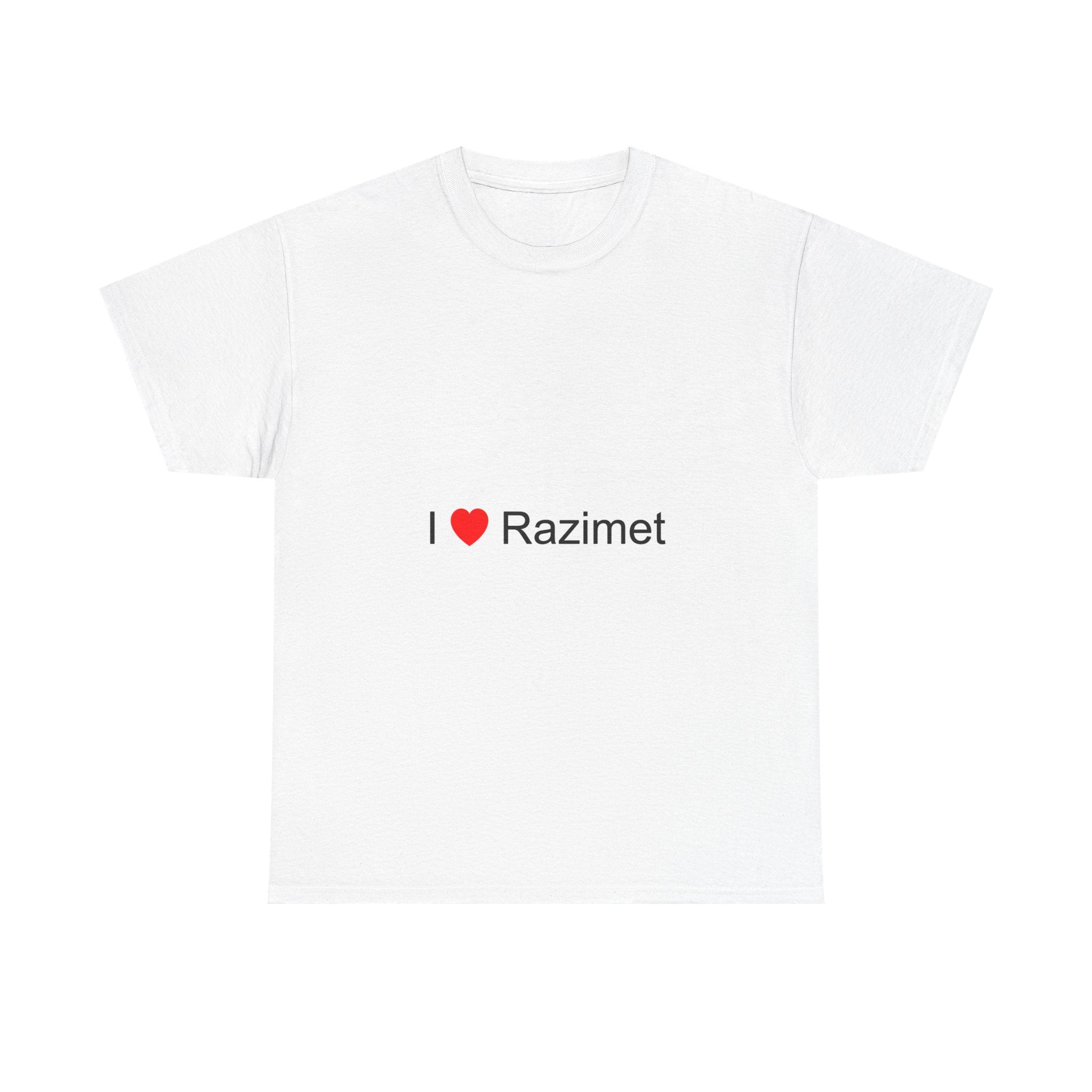 T-Shirt I love razimet