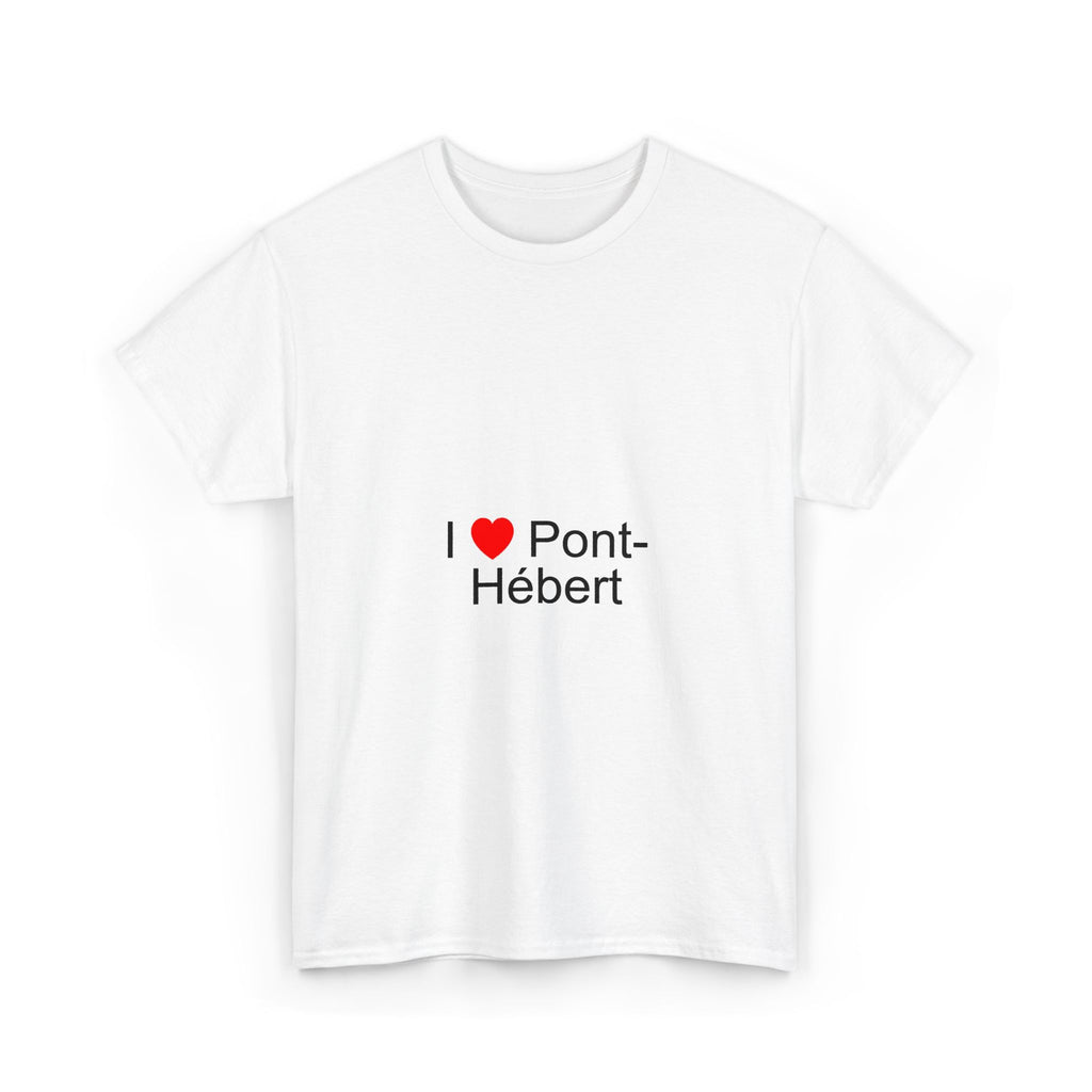 T-shirt I love pont-hébert