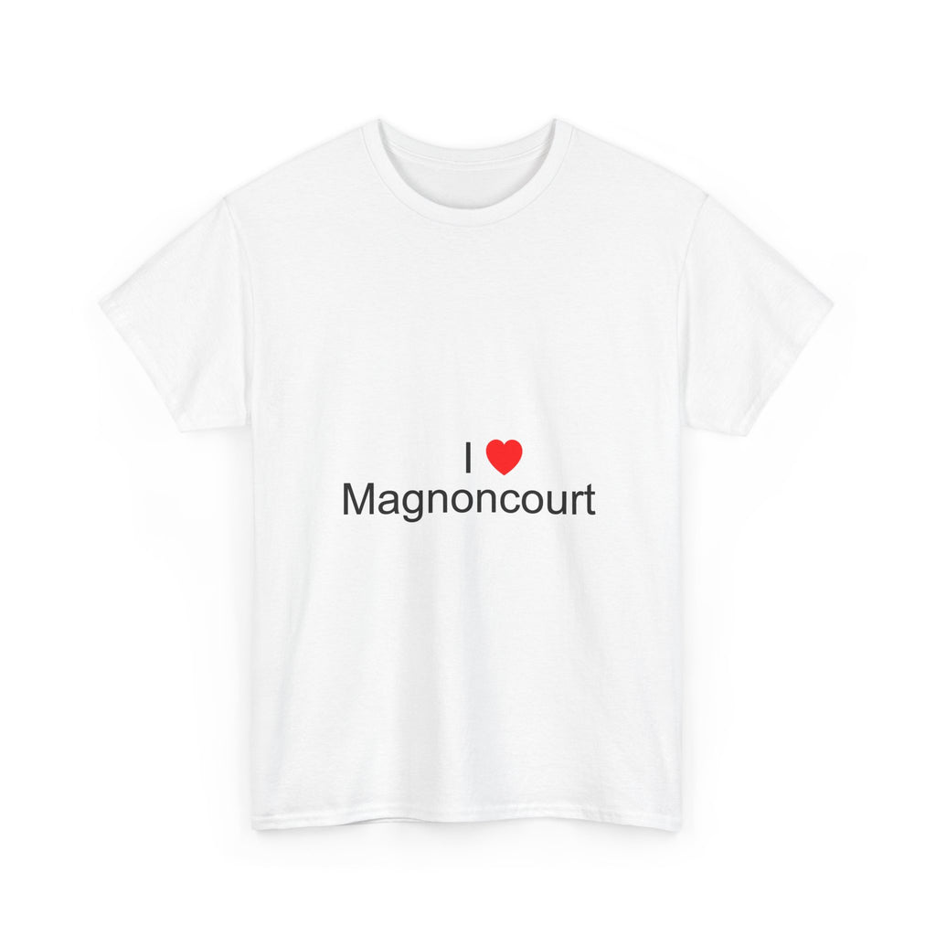 T-shirt I love magnoncourt
