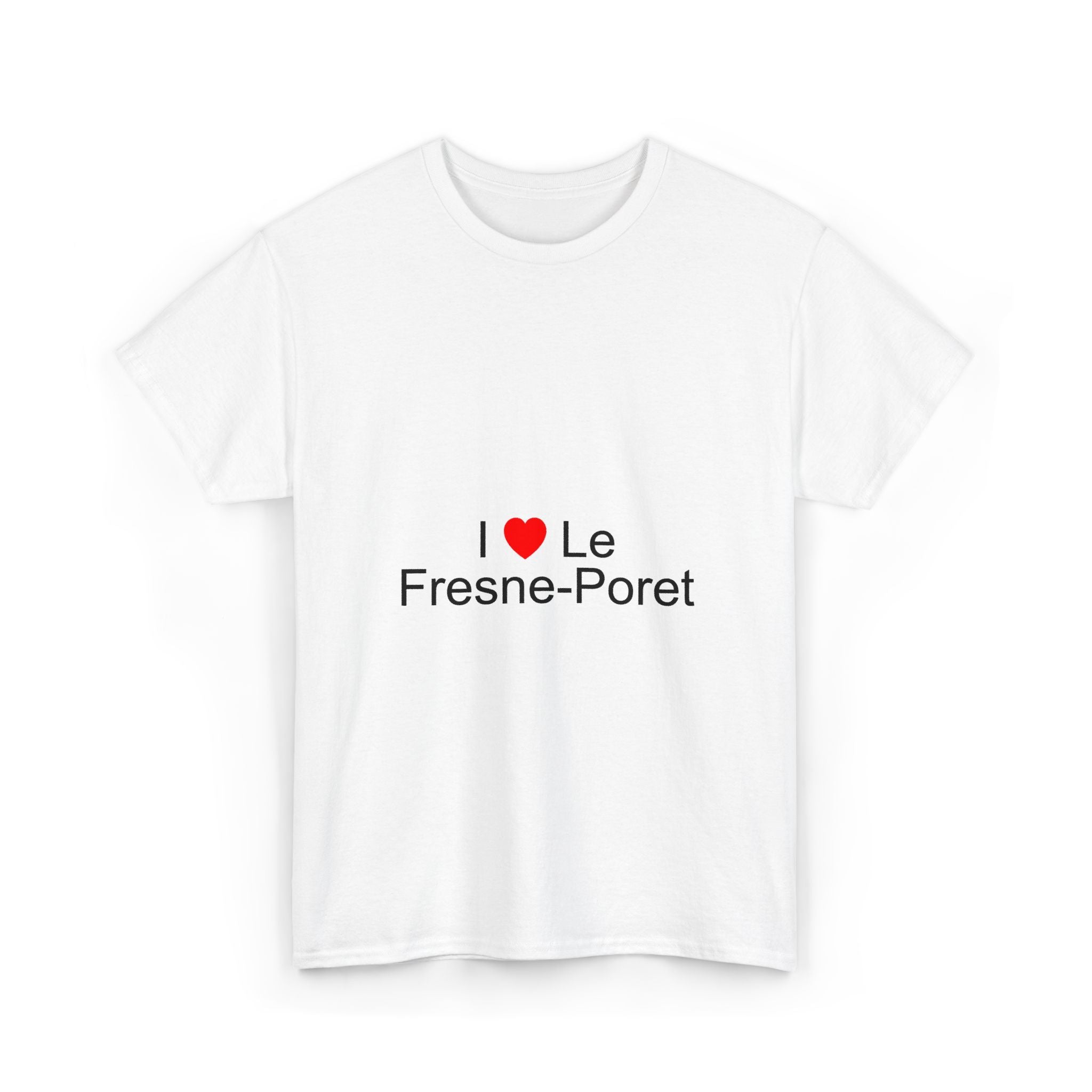 T-shirt I love le fresne-poret