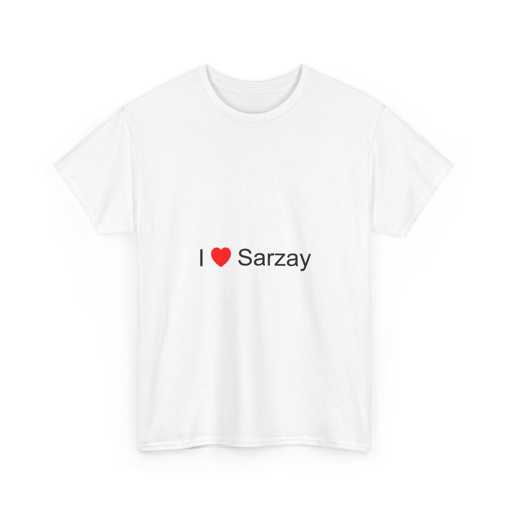 T-Shirt Ich liebe Sarzay