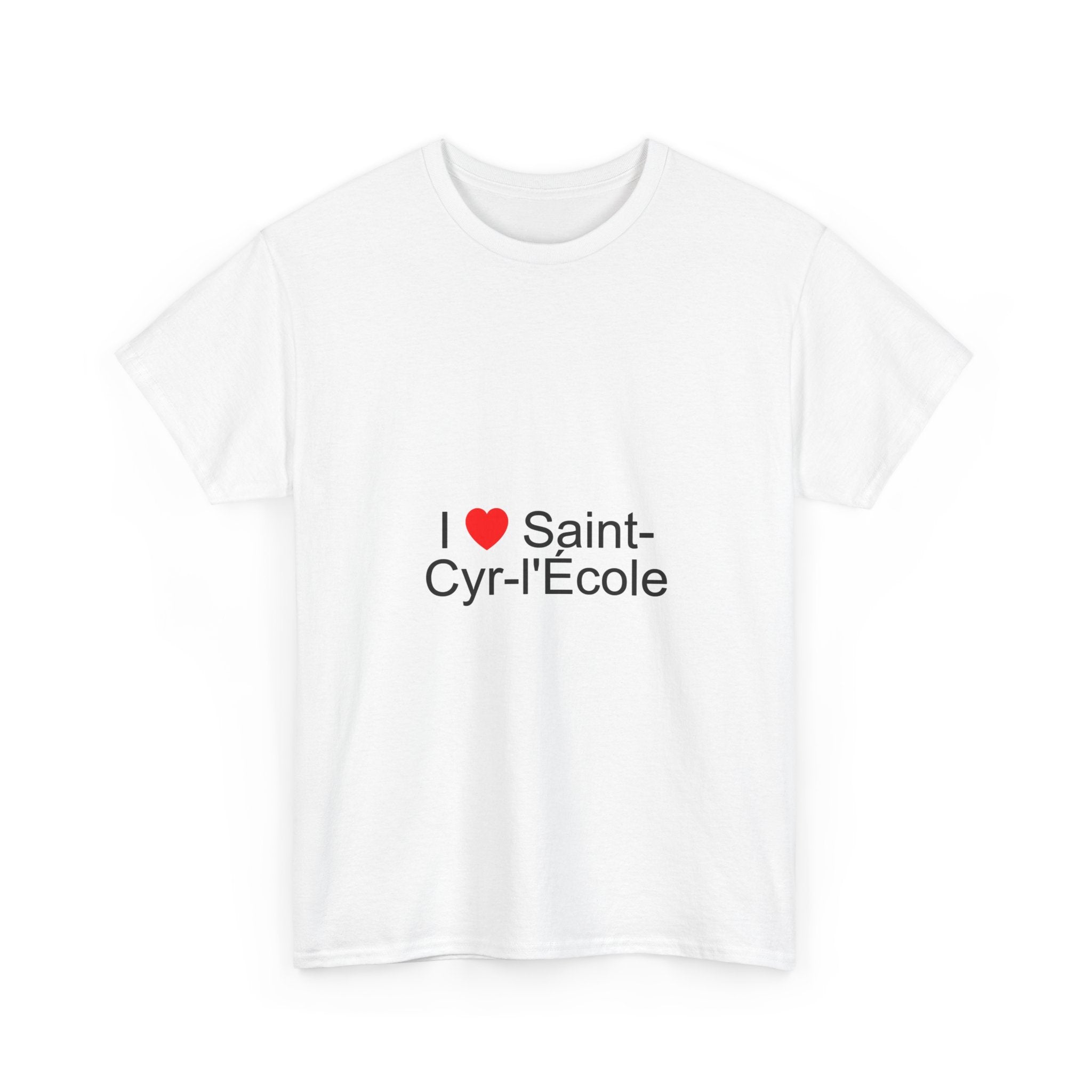 T-shirt I love saint-cyr-l’école