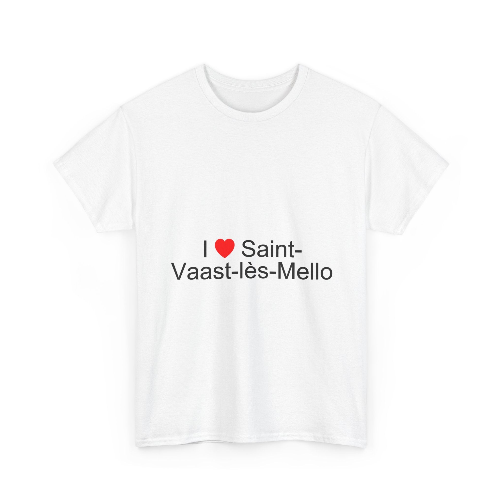 T-shirt I love Saint-Vaast-lès-Mello