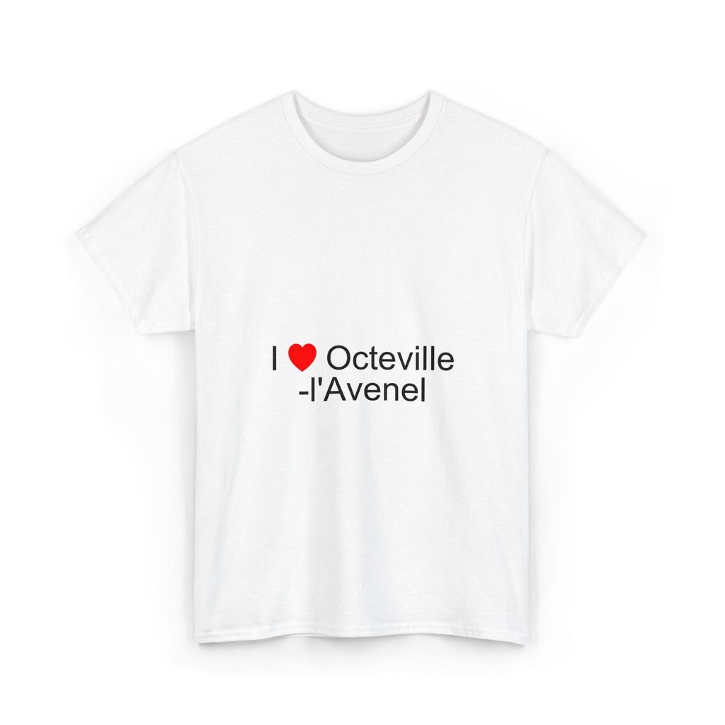 T-Shirt Ich liebe Octeville-l'Avenel