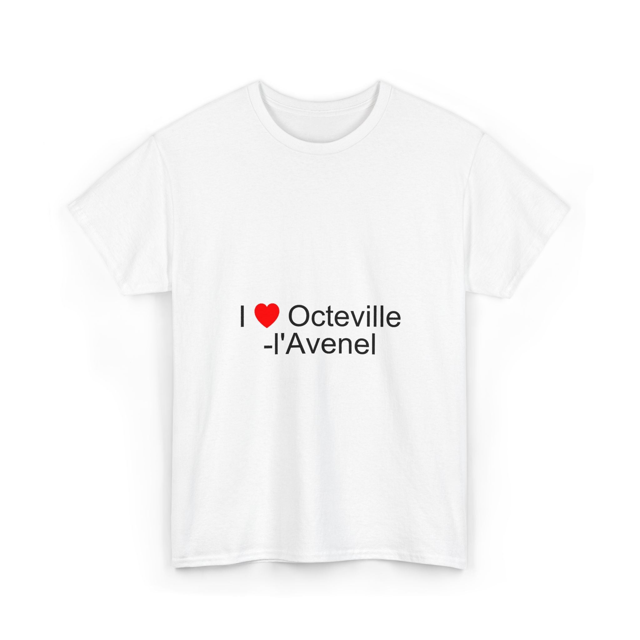 T-Shirt Ich liebe Octeville-l'Avenel
