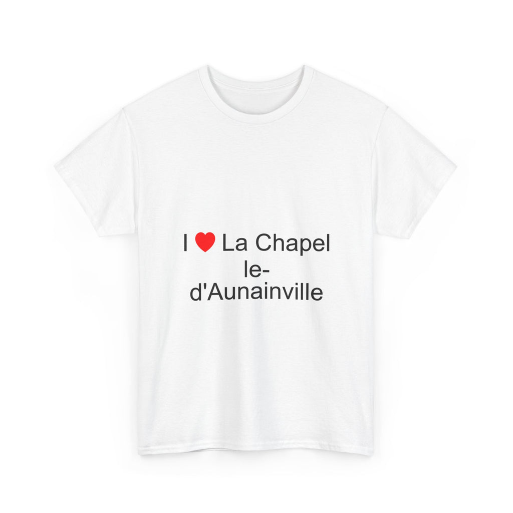 T-shirt I love la chapelle-d'aunainville