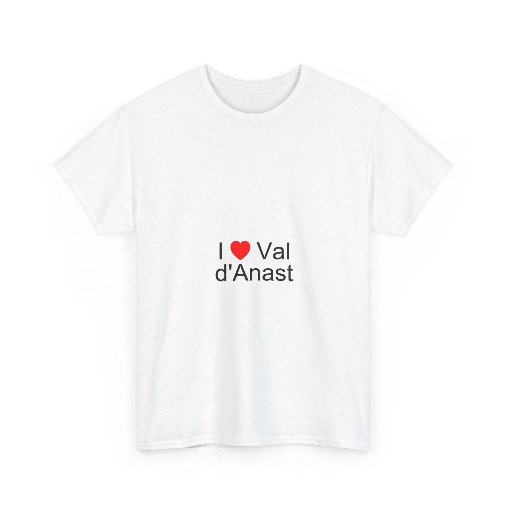 T-shirt I love val d'anast