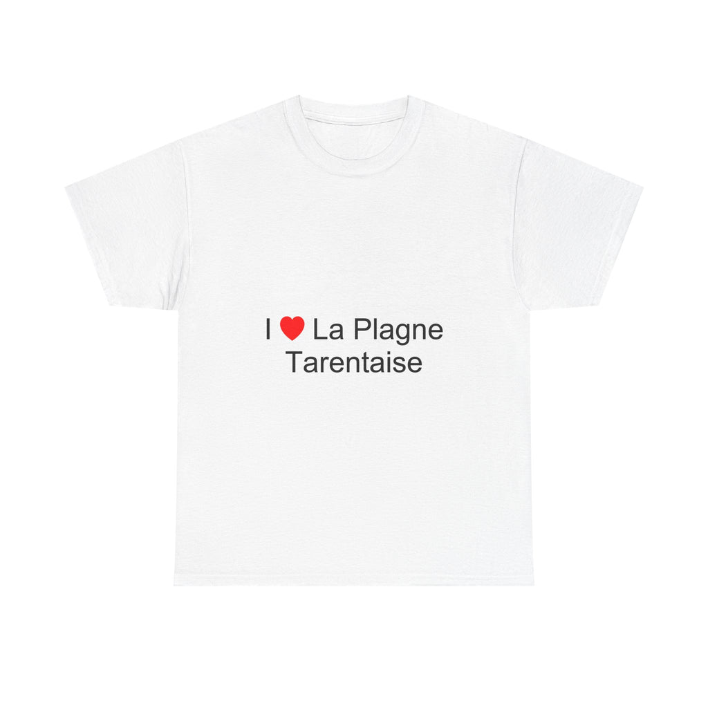 T-shirt I love la plagne tarentaise