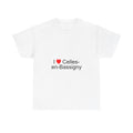 T-shirt I love celles-en-bassigny