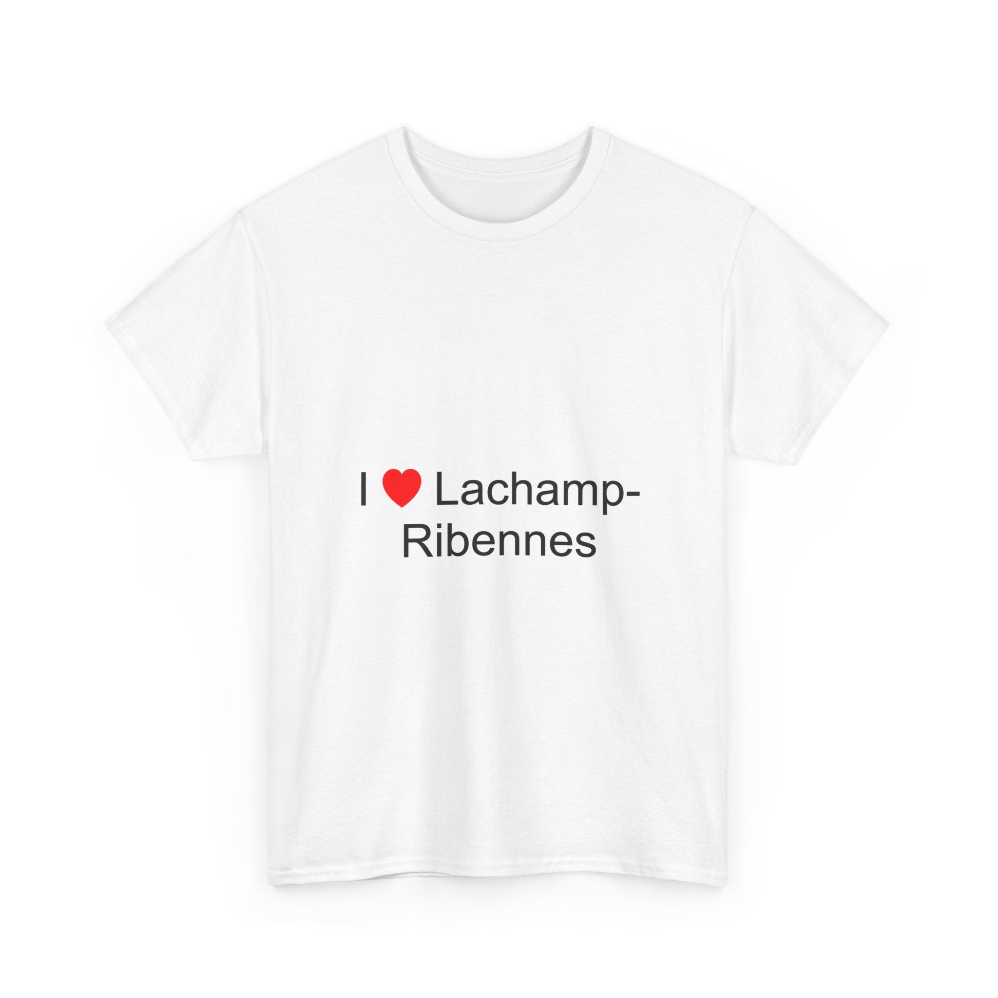 T-shirt I love lachamp-ribennes