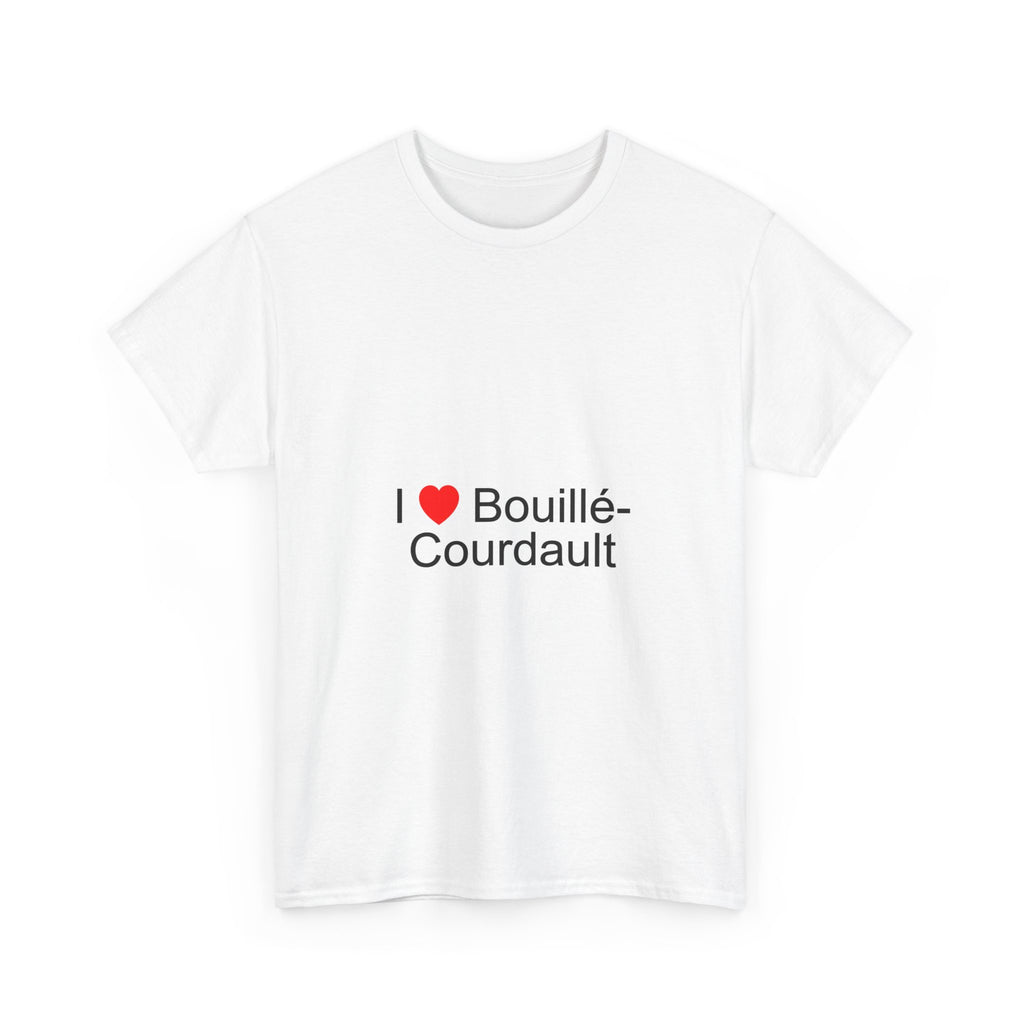 I love Bouillé-Courdault T-shirt