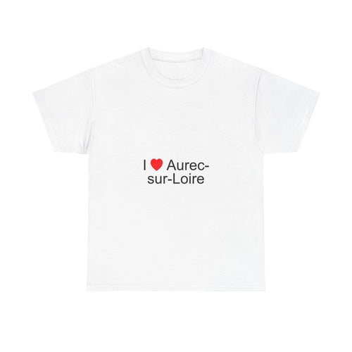 T-shirt I love Aurec-sur-Loire