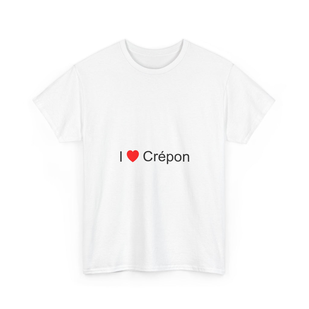 T-Shirt „Ich liebe Krepon“