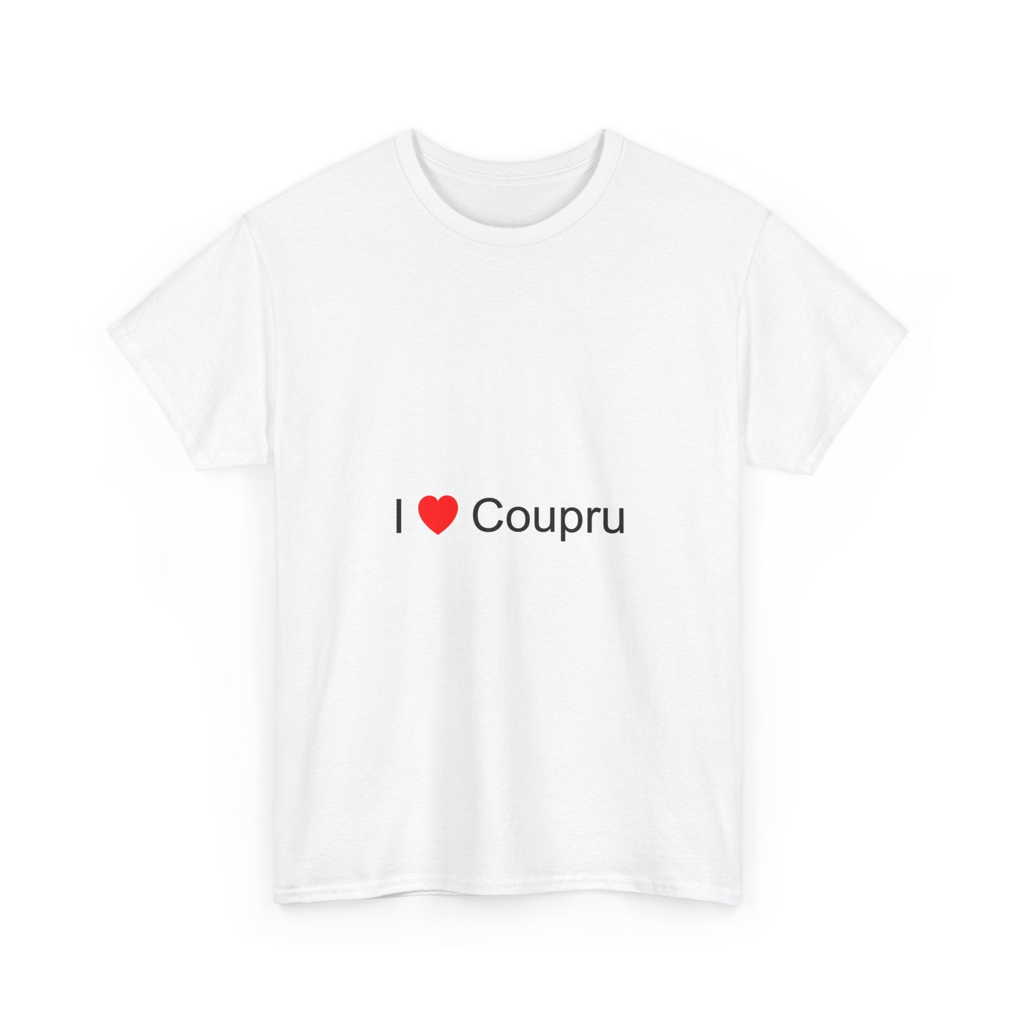 I love coupru T-shirt