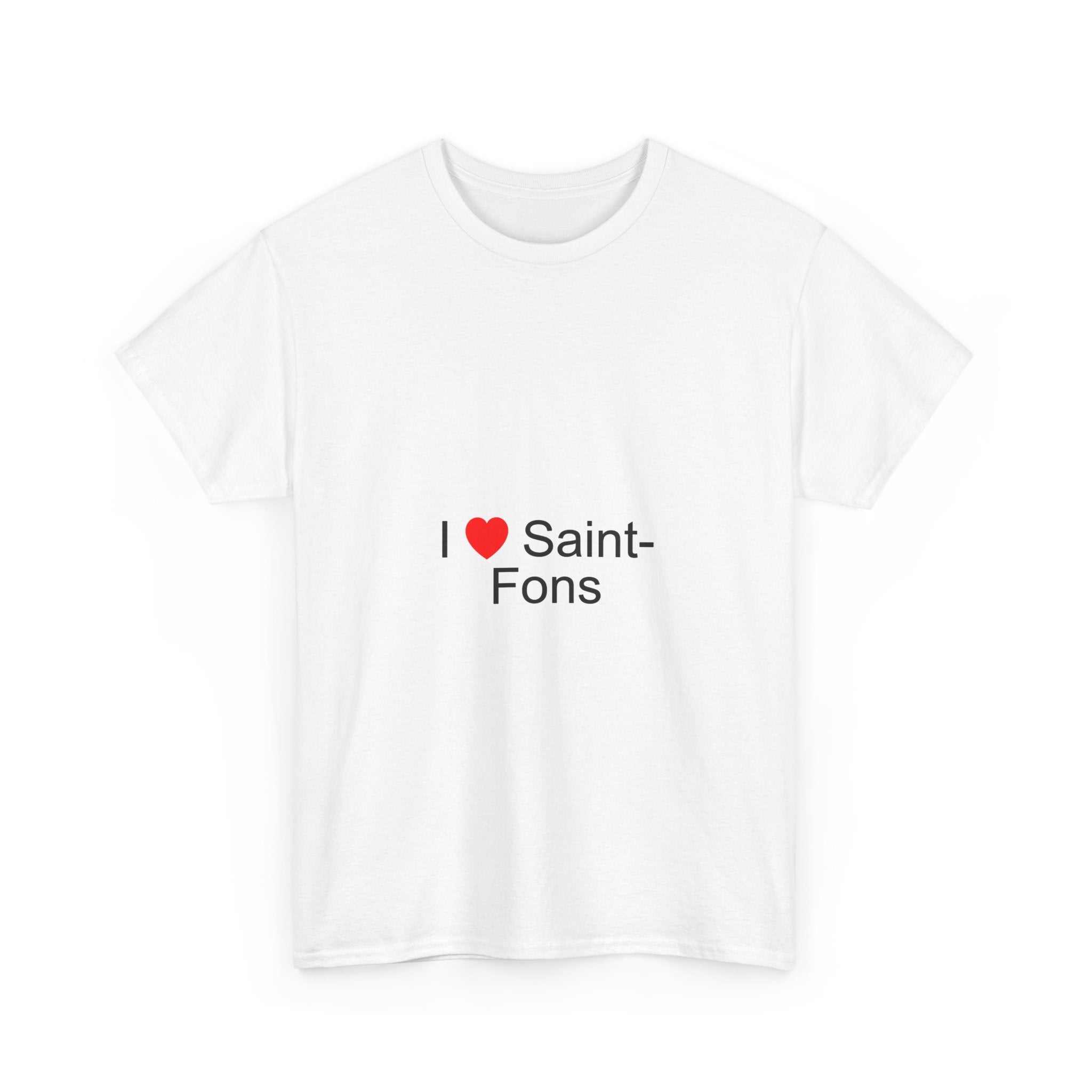 T-shirt I love saint-fons