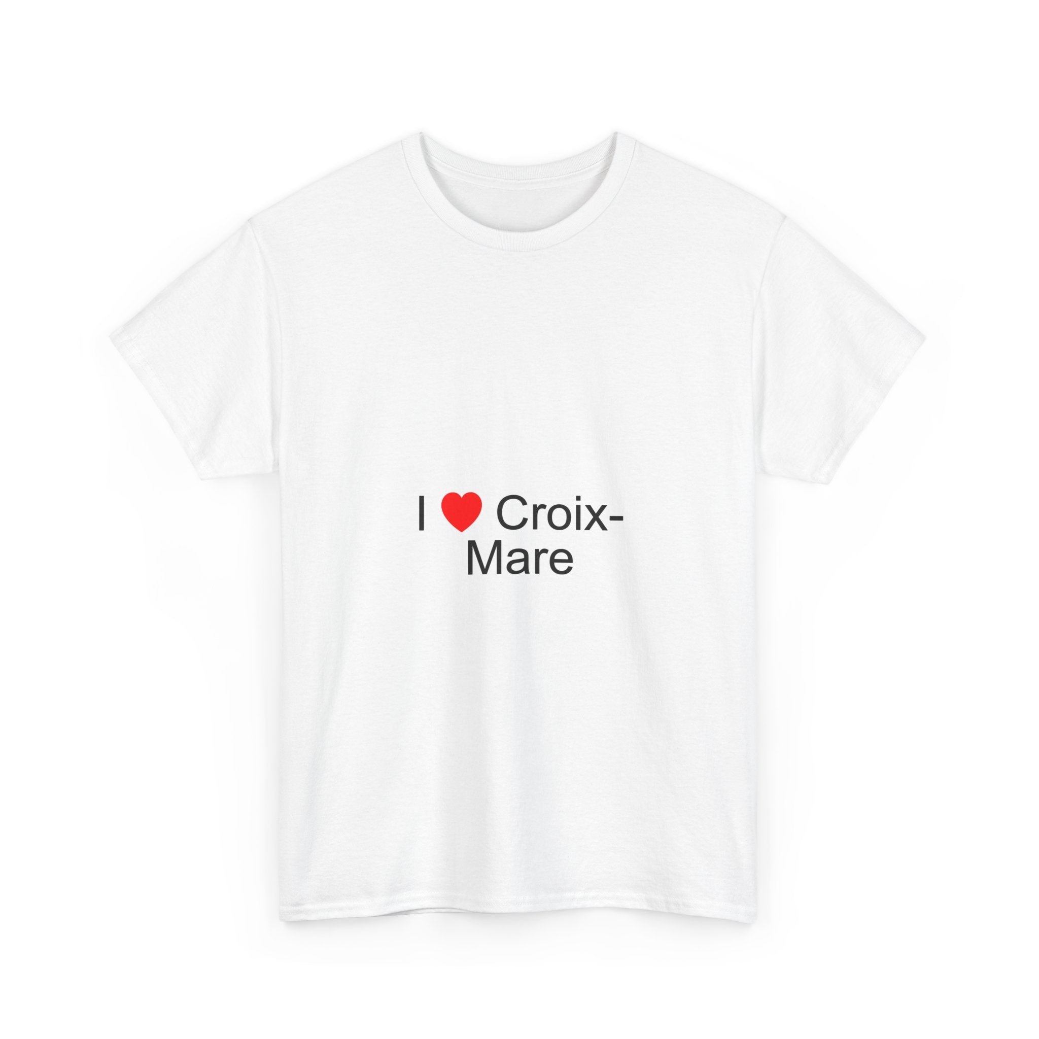 T-shirt I love croix-mare
