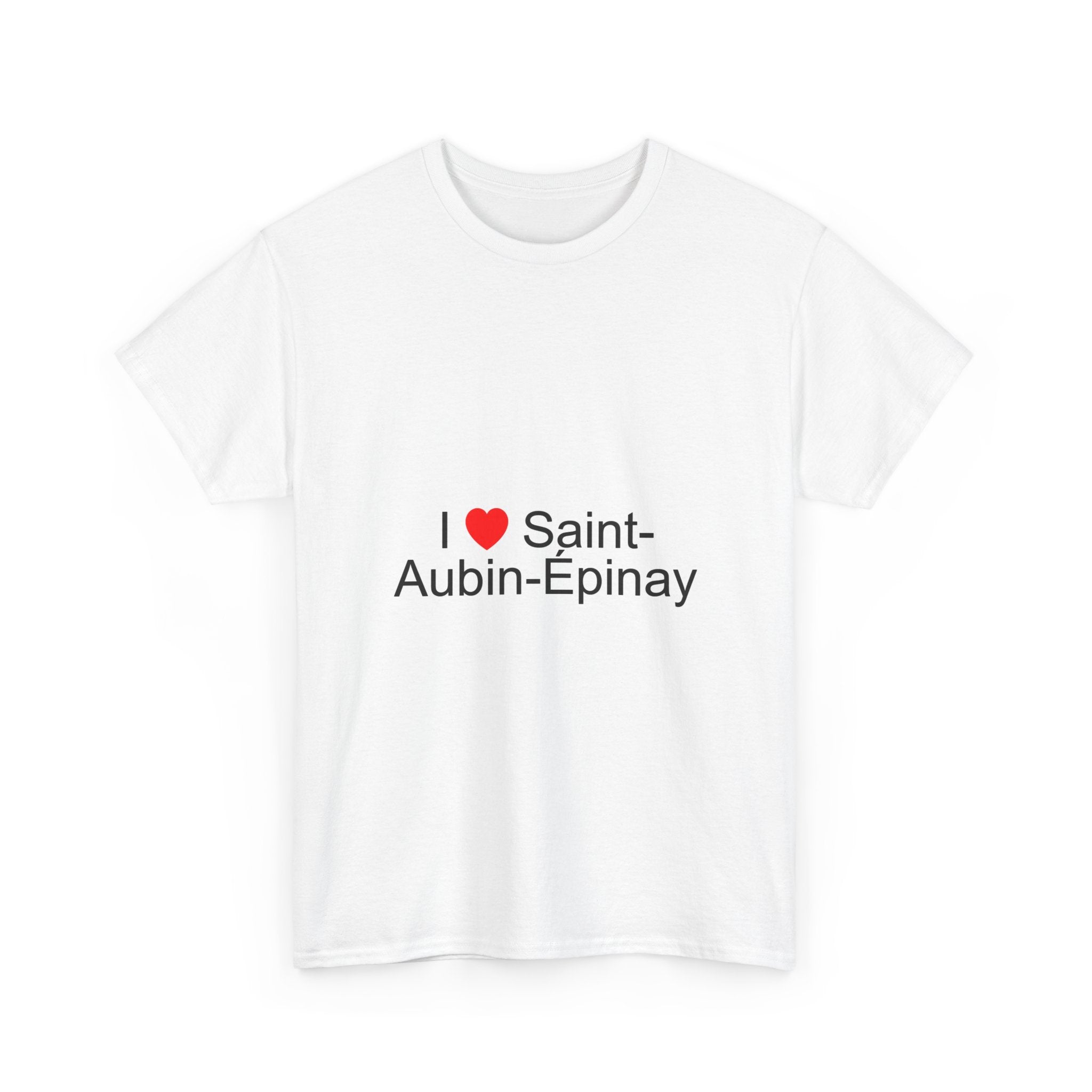 T-shirt I love saint-aubin-épinay