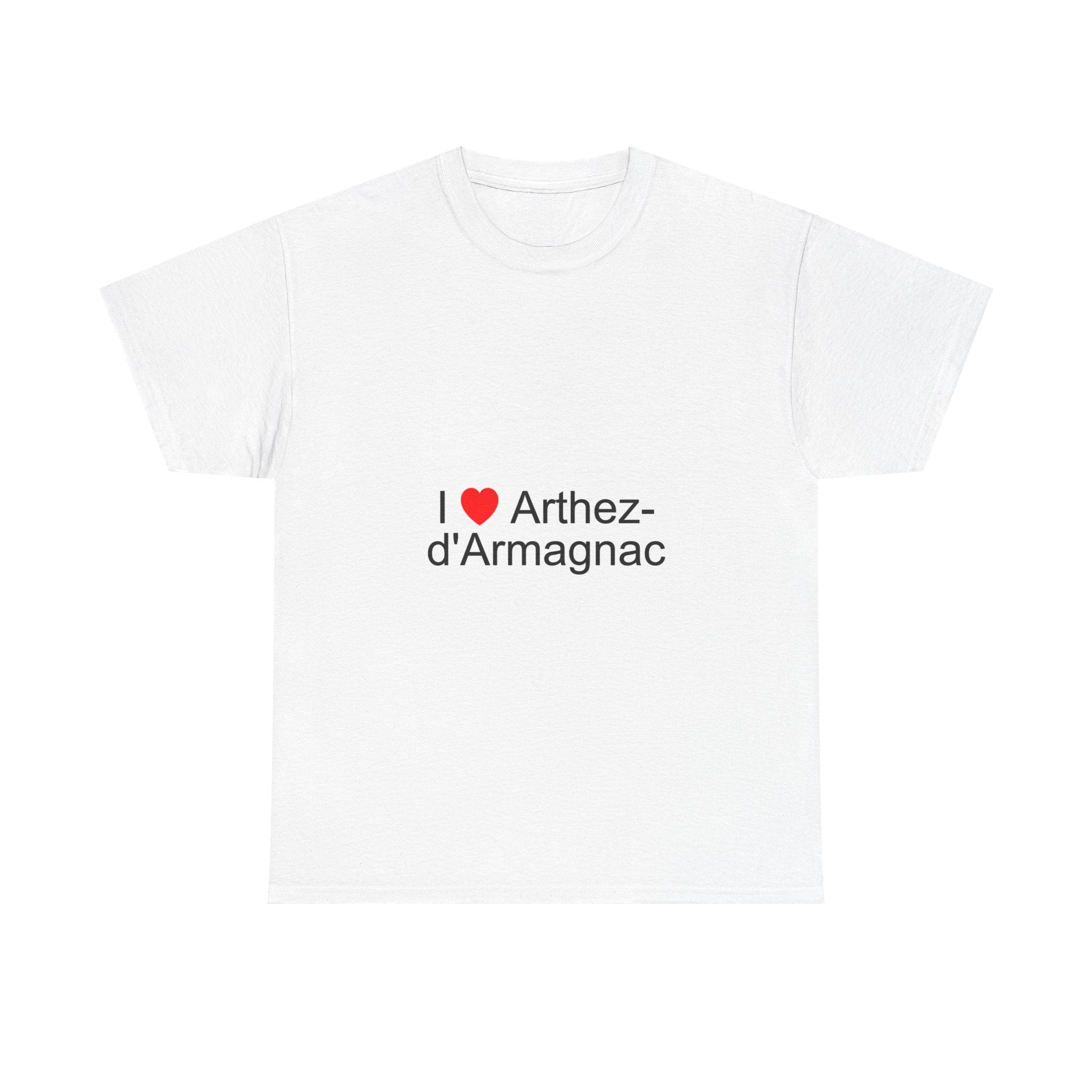 T-shirt I love arthez-d'armagnac