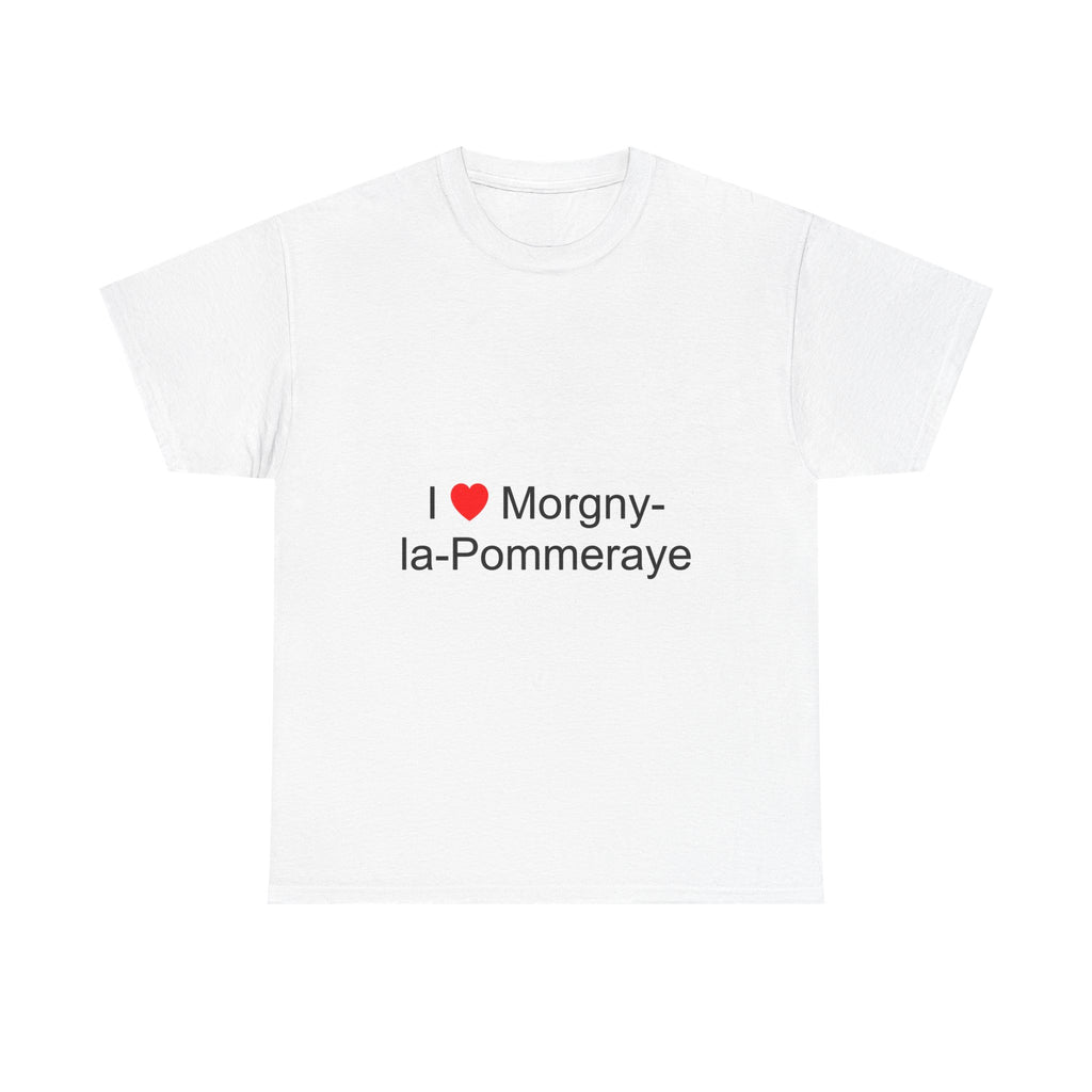 T-shirt I love morgny-la-pommeraye