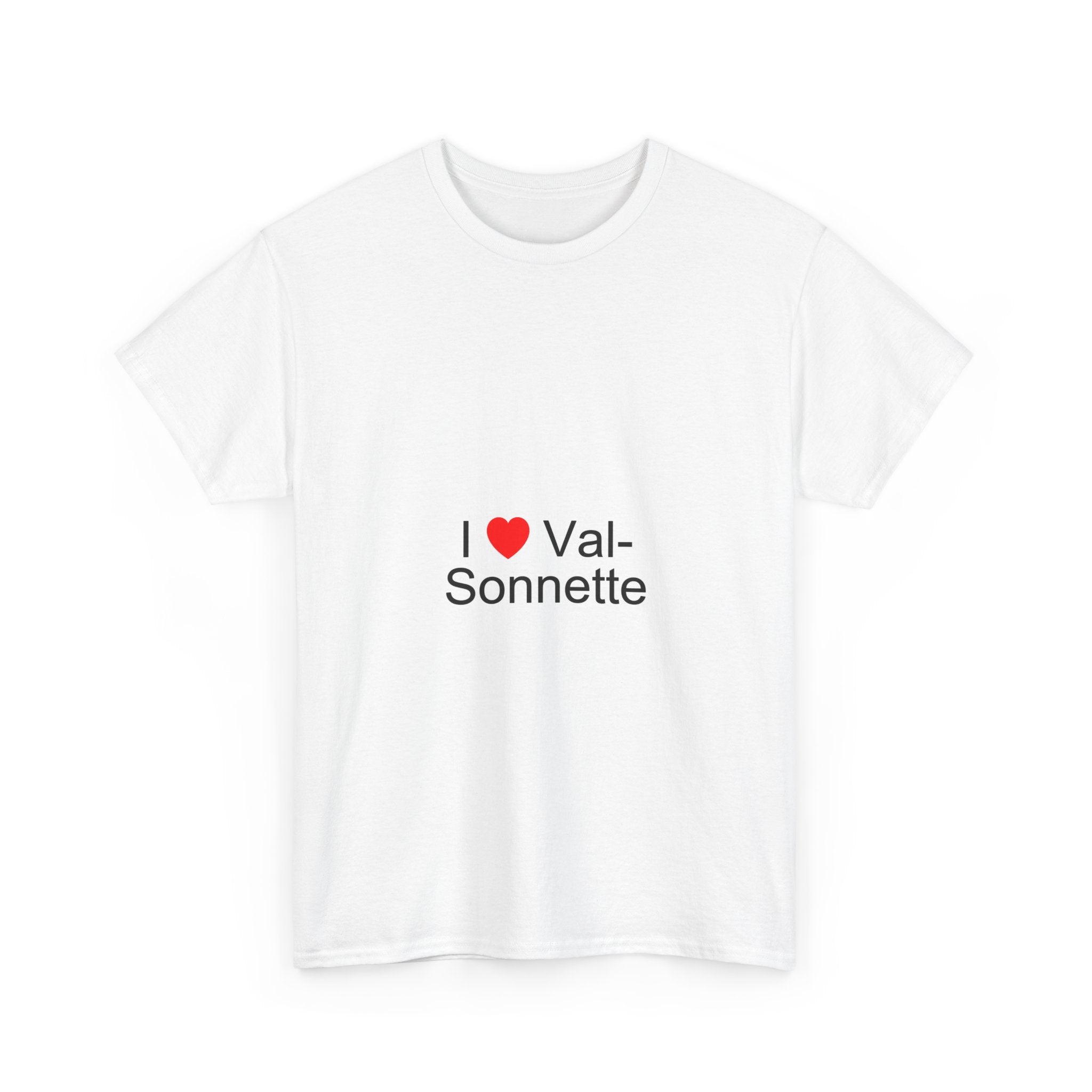 T-shirt Ich liebe Val-sonnette