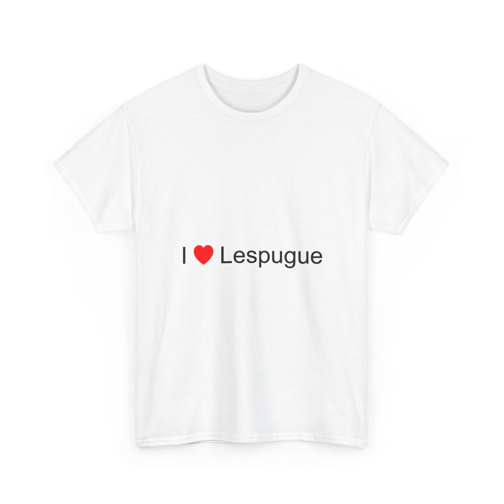 T-Shirt Ich liebe Lespugue