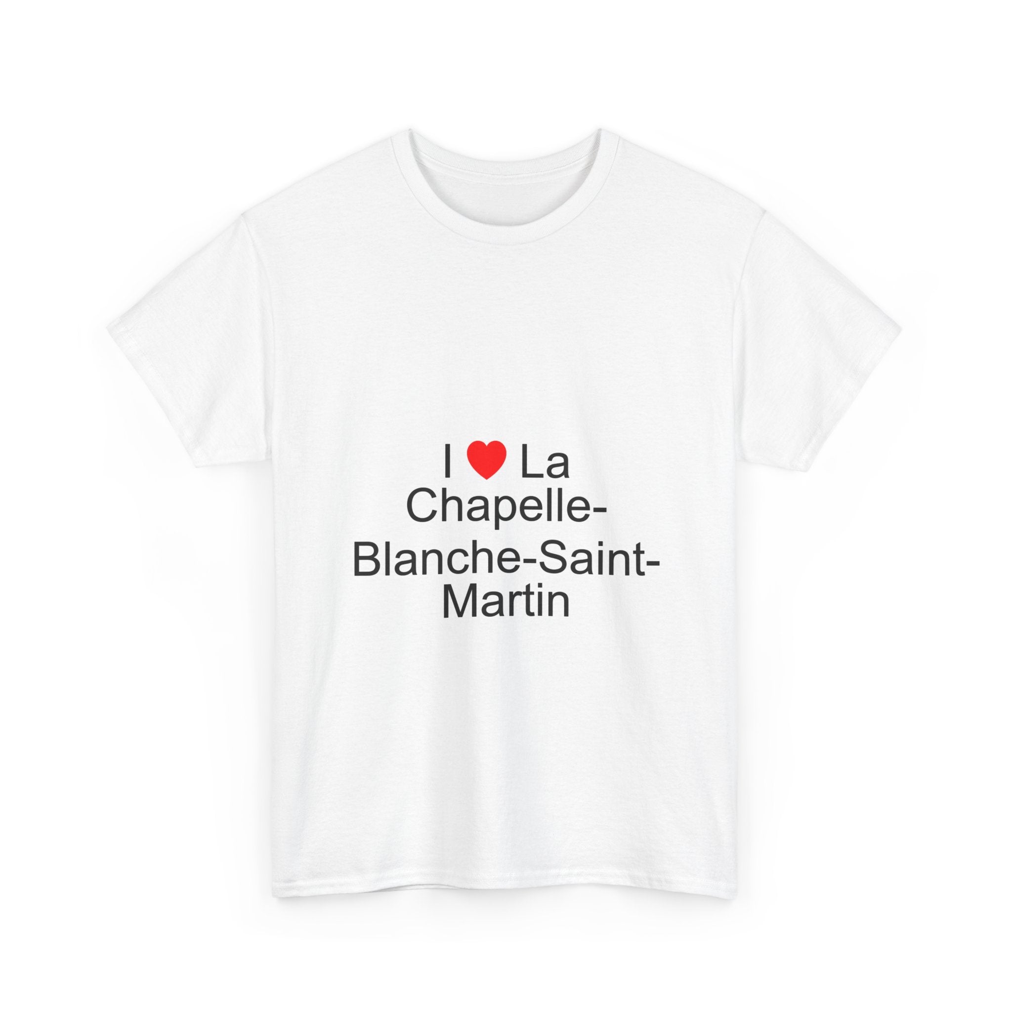 T-shirt I love la chapelle-blanche-saint-martin