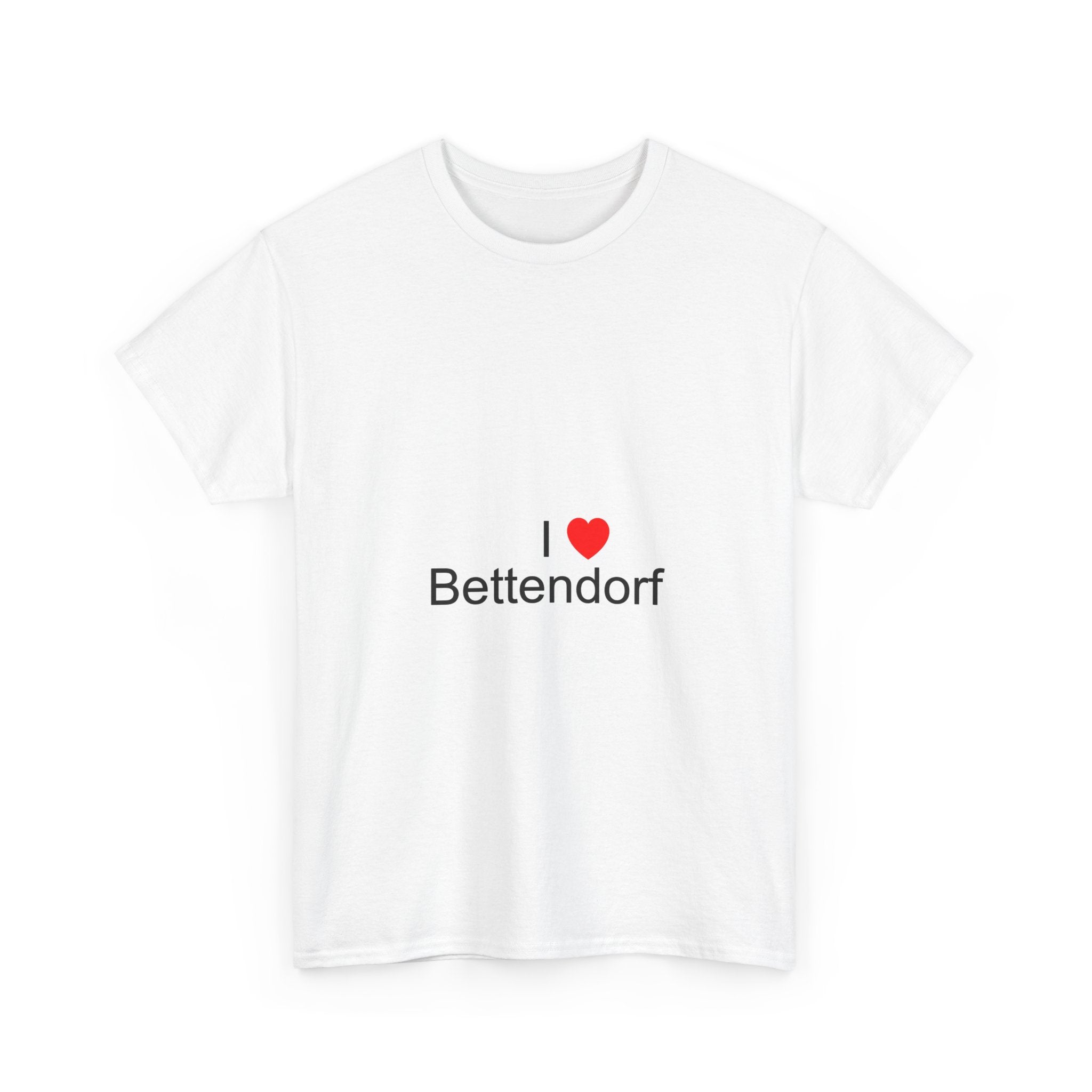 T-shirt I love bettendorf