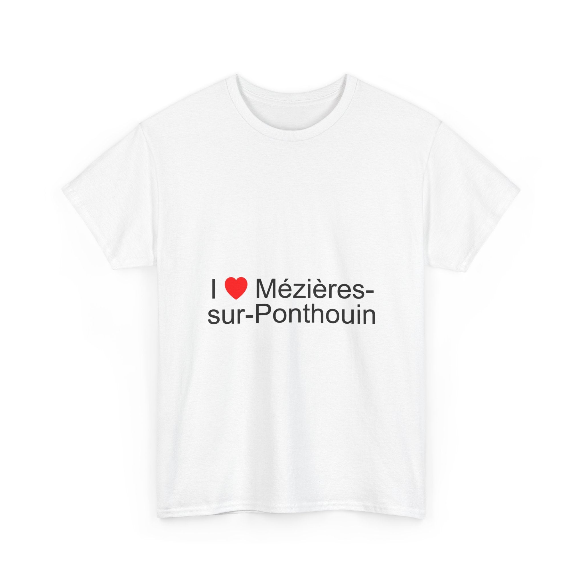T-shirt I love mézières-sur-ponthouin