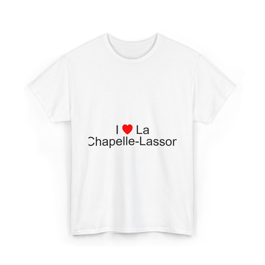 T-shirt I love la chapelle-lasson