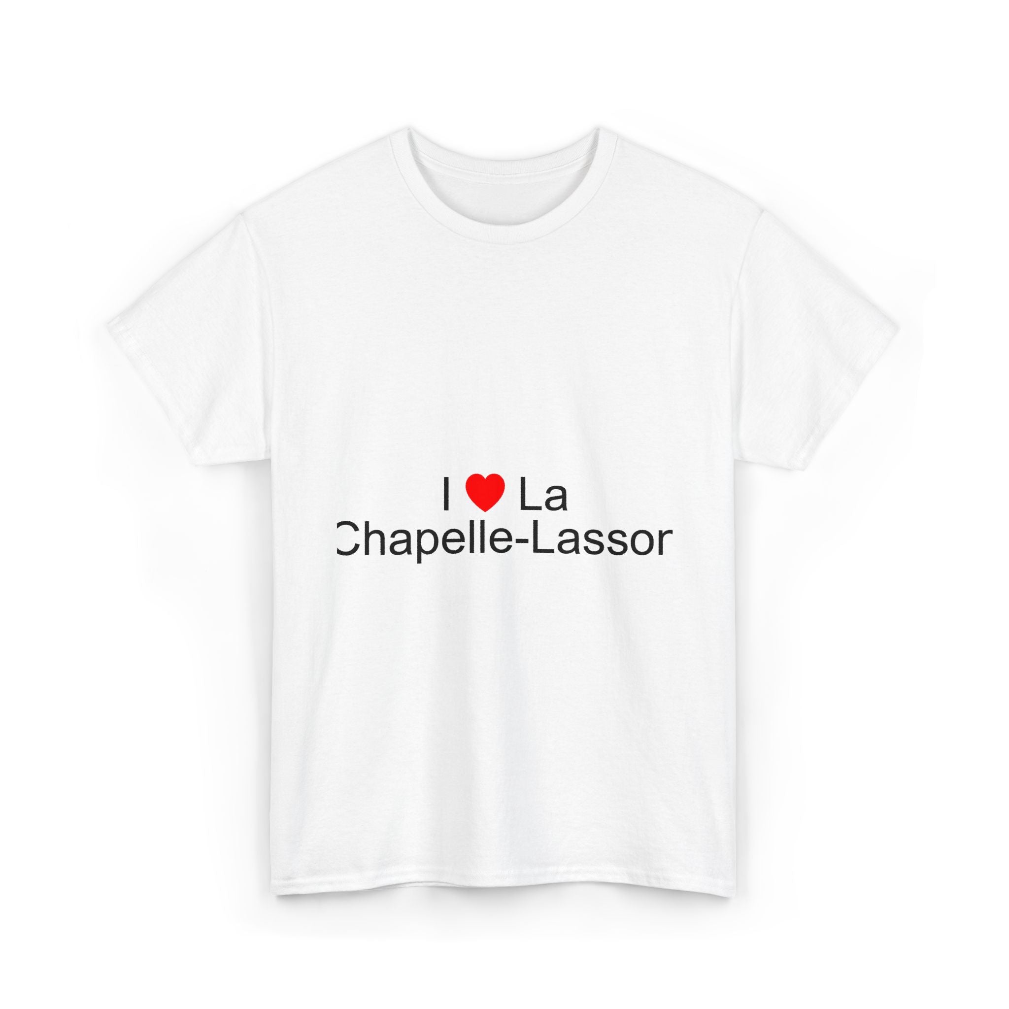 T-shirt I love la chapelle-lasson