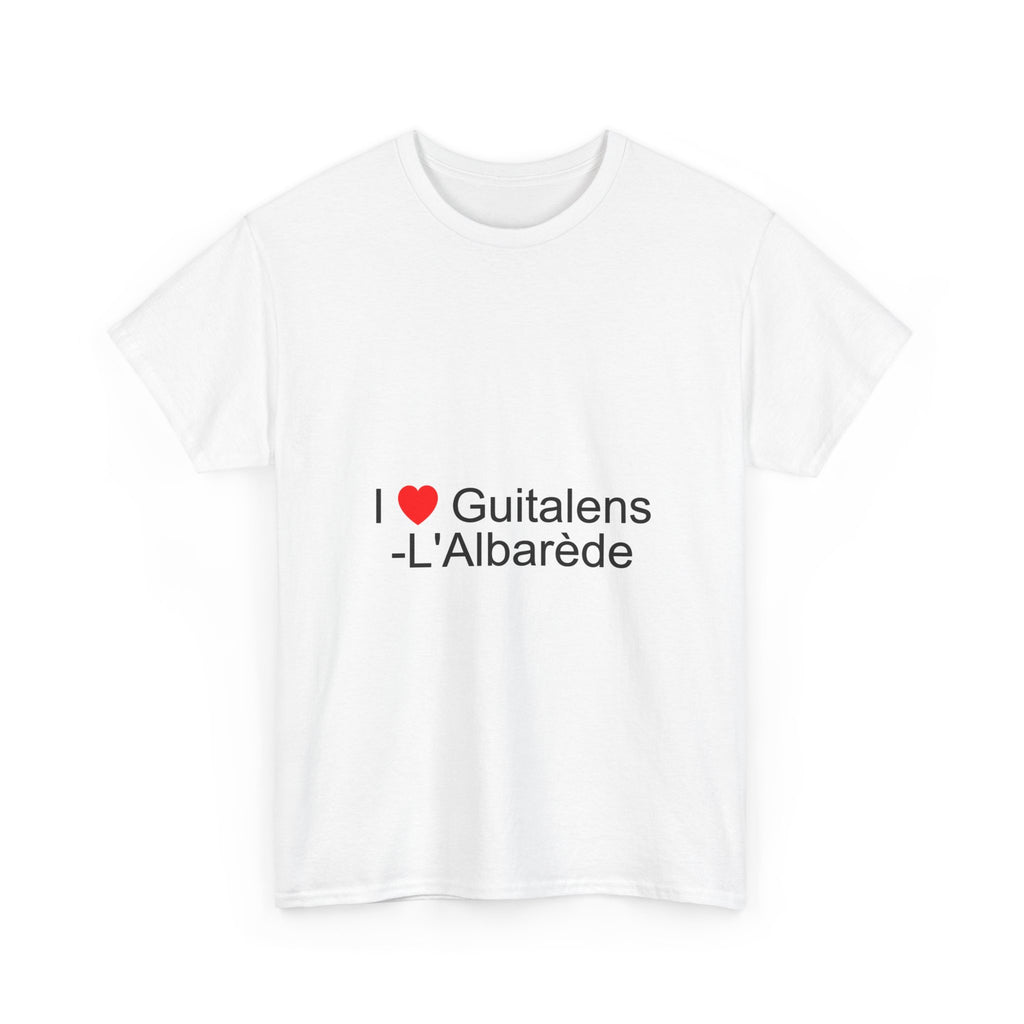 T-Shirt Ich liebe Guitalens-L'Albarède