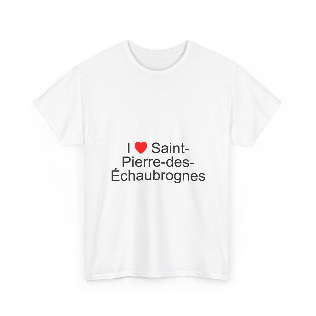 I love Saint-Pierre-des-Échaubrognes T-shirt
