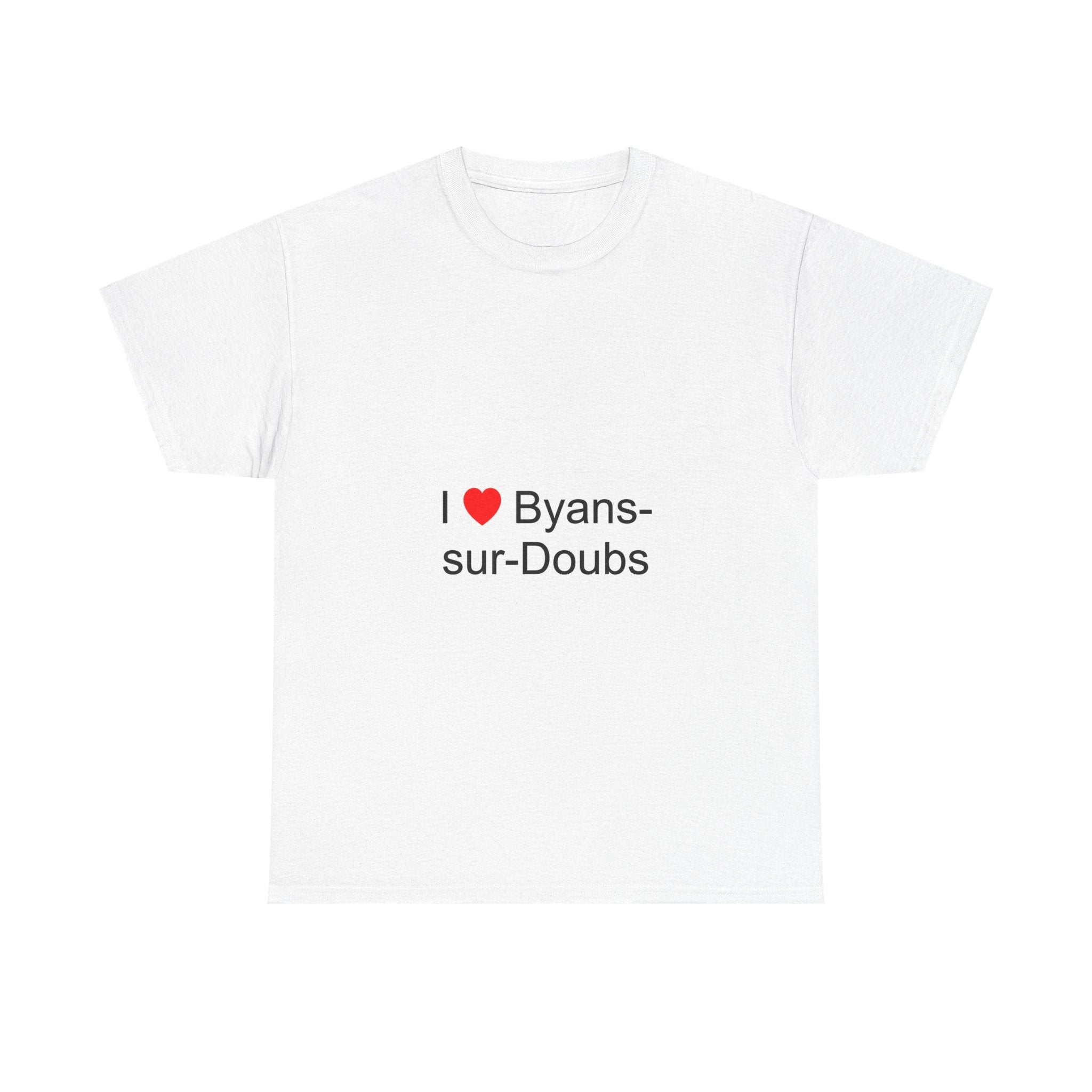 T-shirt I love Byans-sur-Doubs