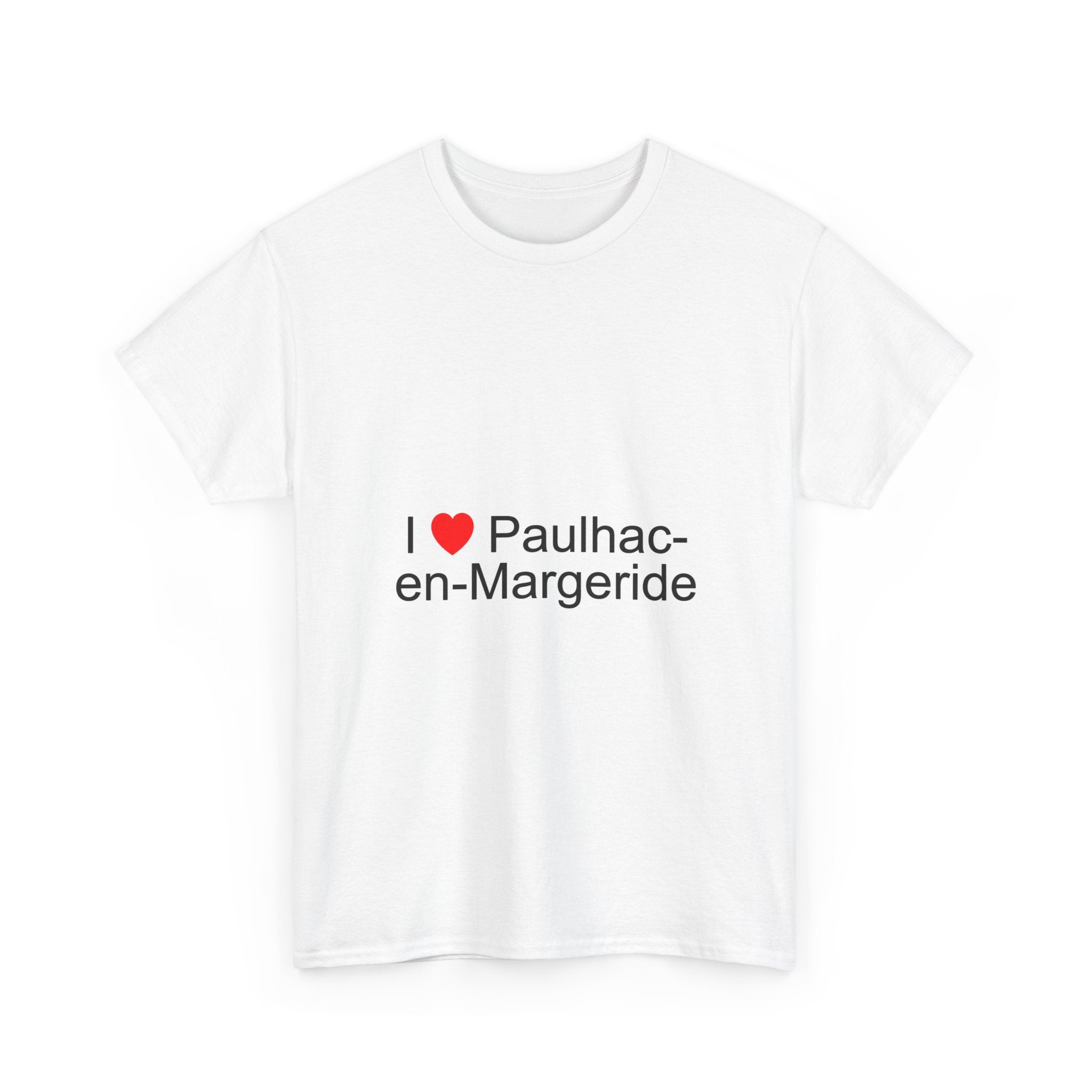 T-shirt I love paulhac-en-margeride