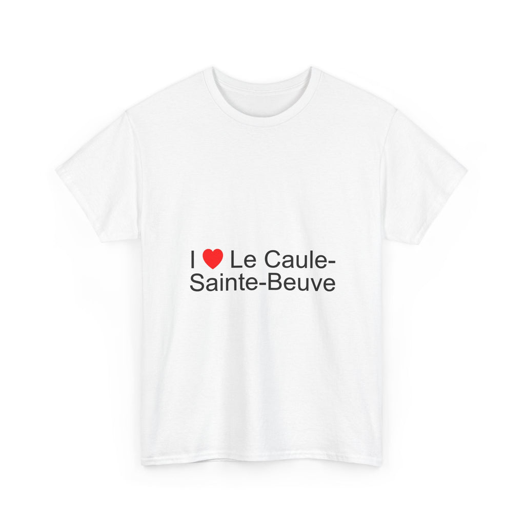 T-shirt "Ich liebe Le Caule-Sainte-Beuve"