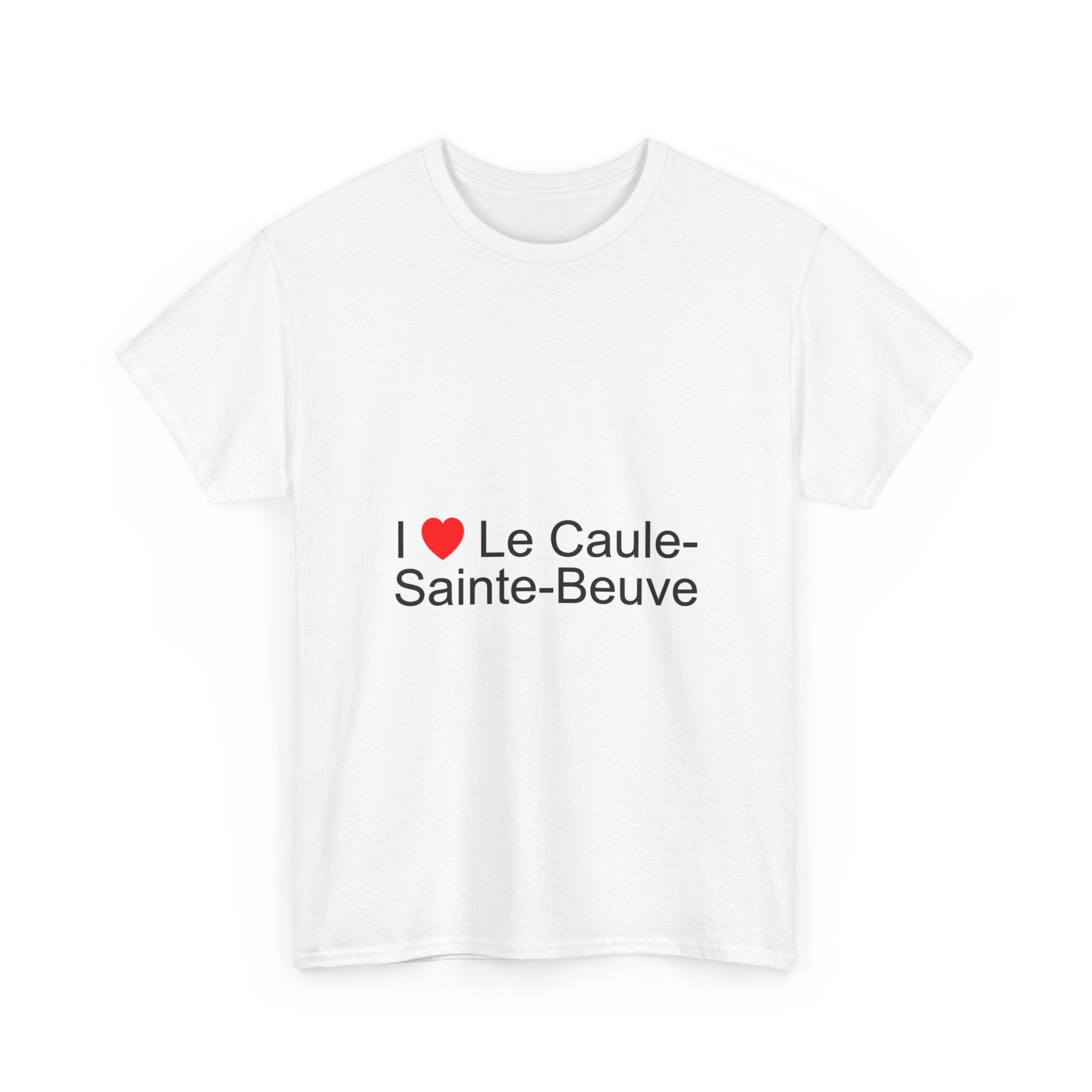T-shirt I love le caule-sainte-beuve