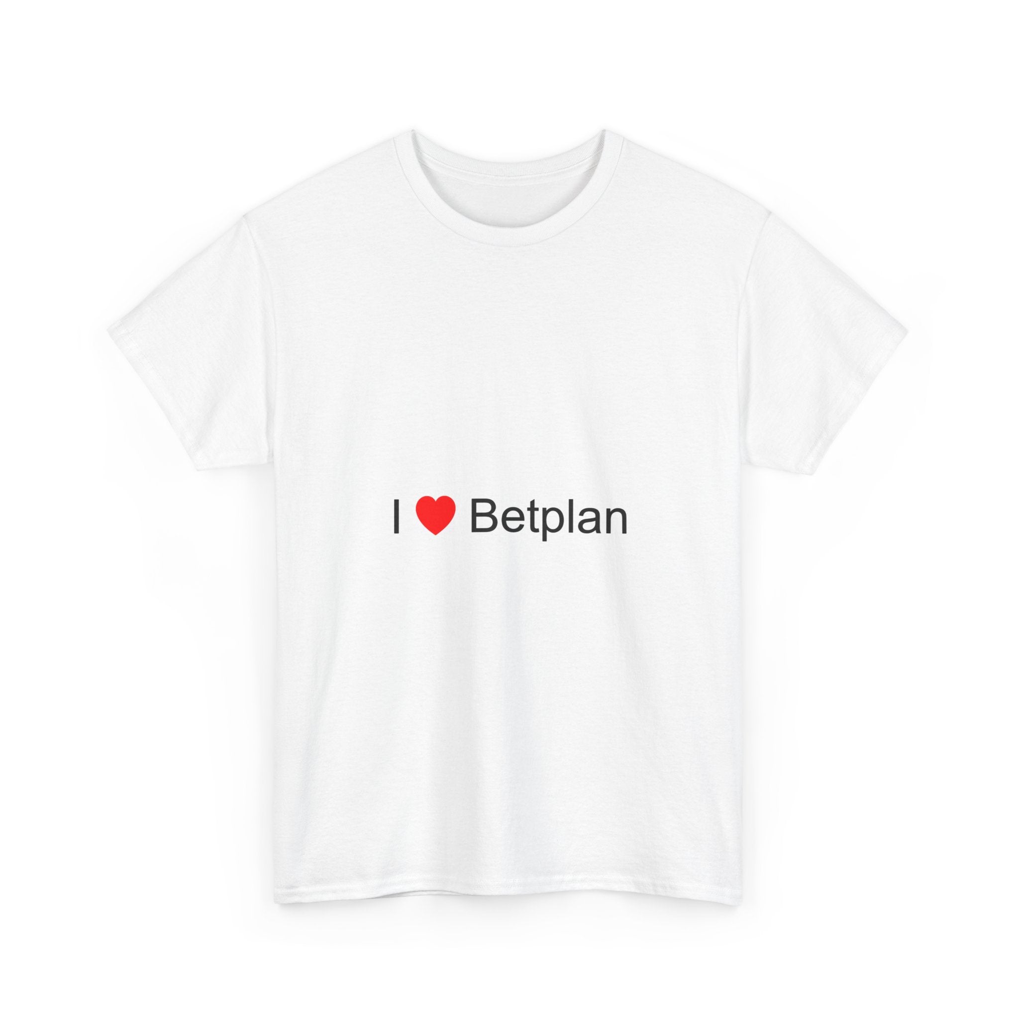 T-shirt I love betplan