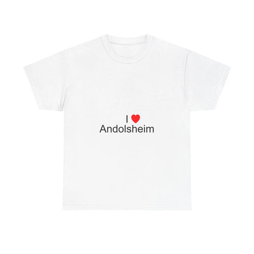 T-shirt I love andolsheim