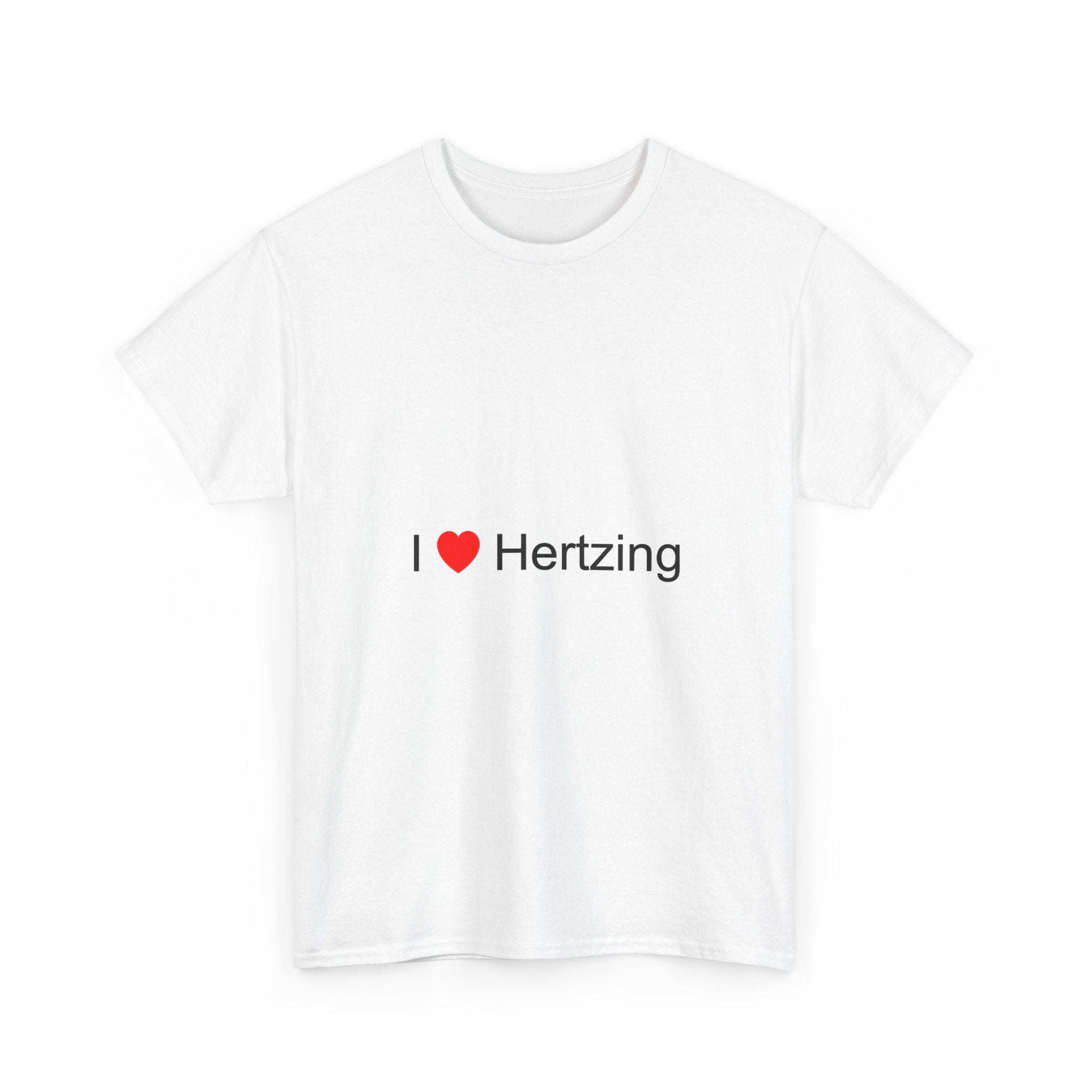 T-shirt I love hertzing