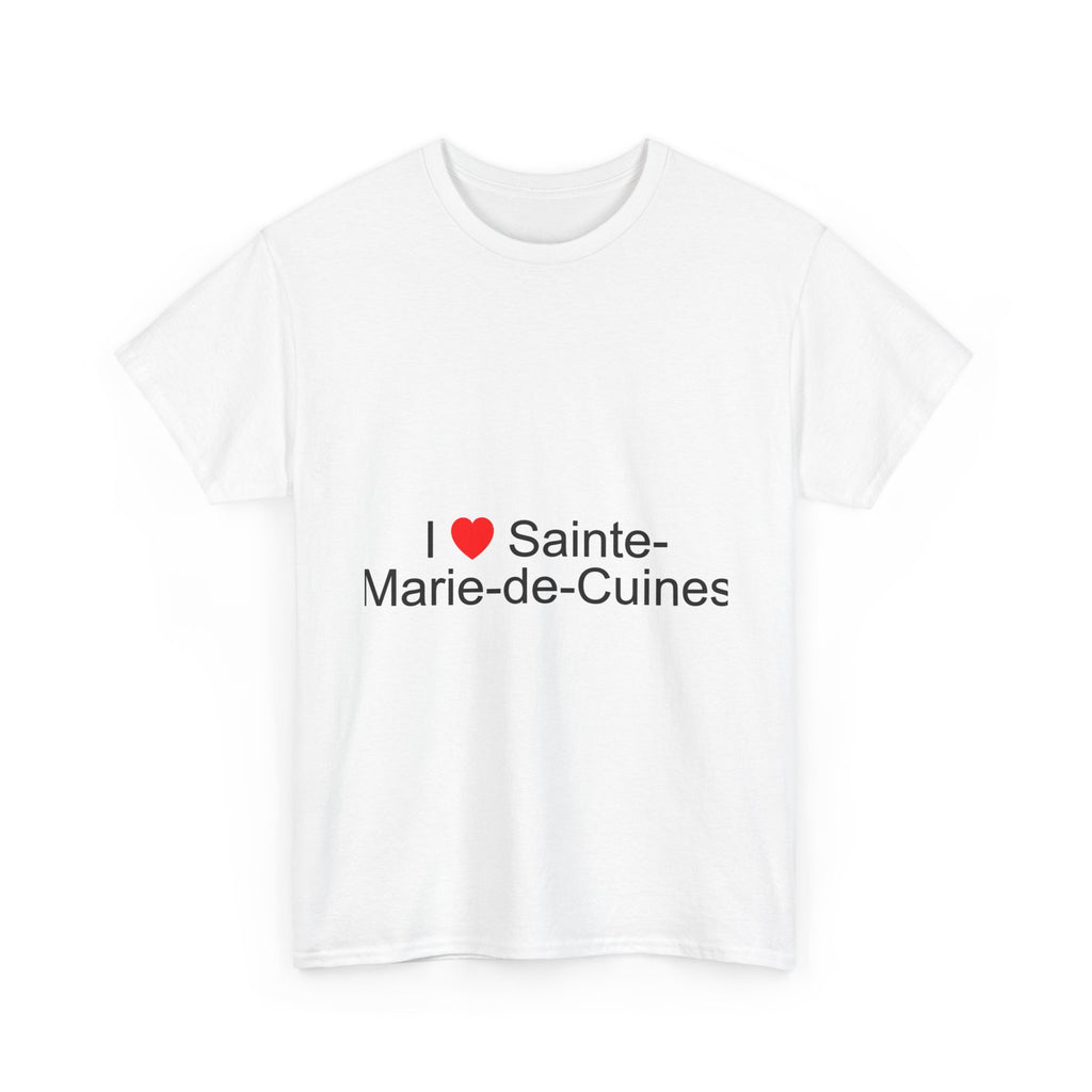 T-shirt I love sainte-marie-de-cuines