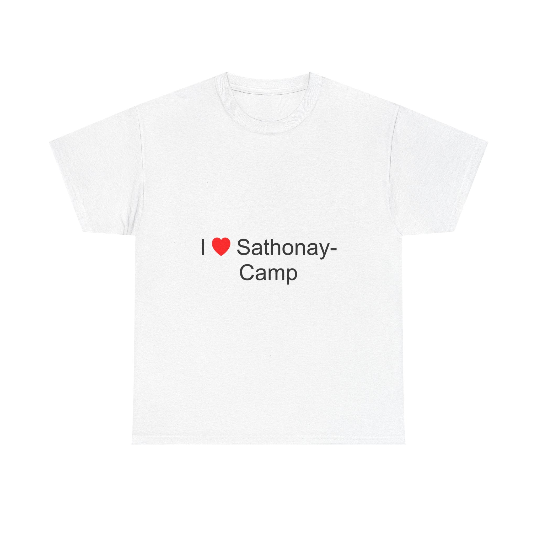 T-shirt I love sathonay-camp