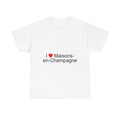 T-shirt I love maisons-en-champagne