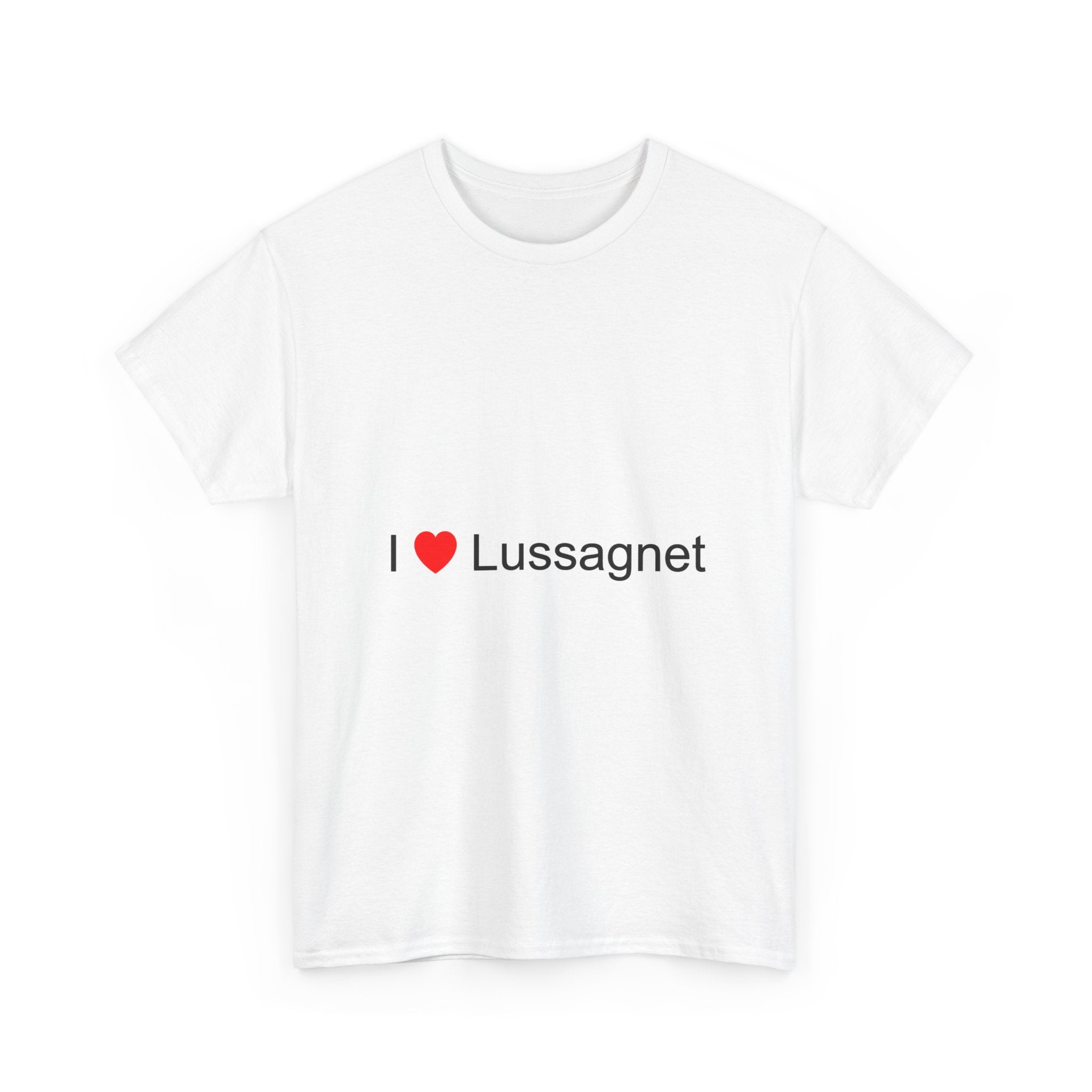 T-Shirt Ich liebe Lussagnet