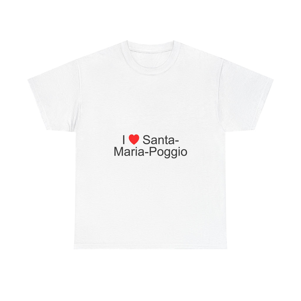 T-shirt I love santa-maria-poggio