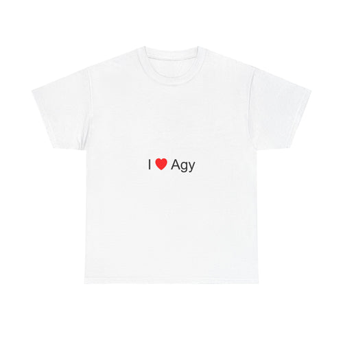 I love agy T-shirt