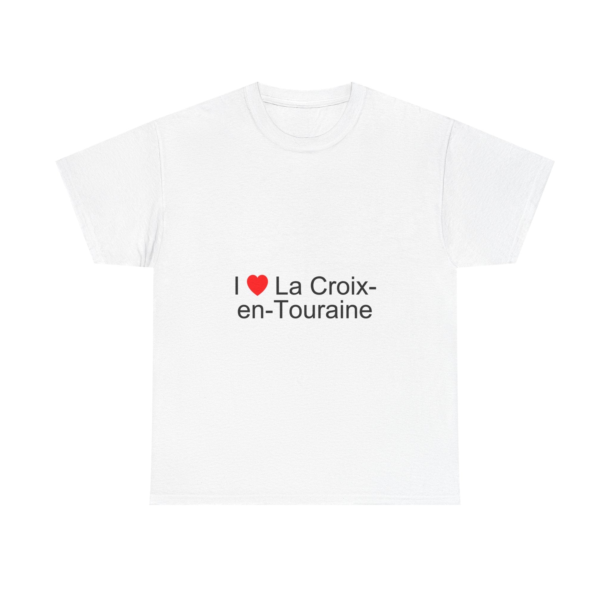 T-shirt I love la croix-en-touraine