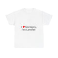 T-shirt I love montagny-les-lanches
