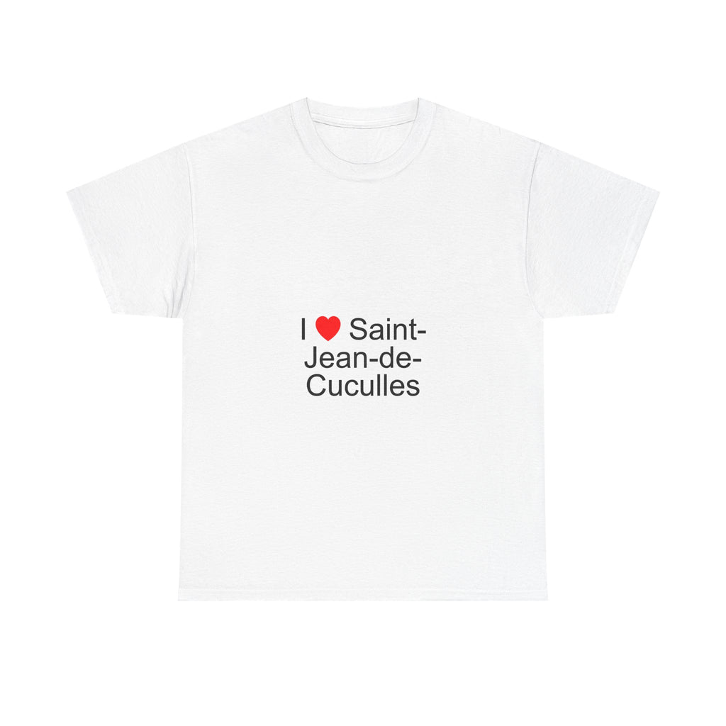 T-Shirt Ich liebe Saint-Jean-de-Cuculles