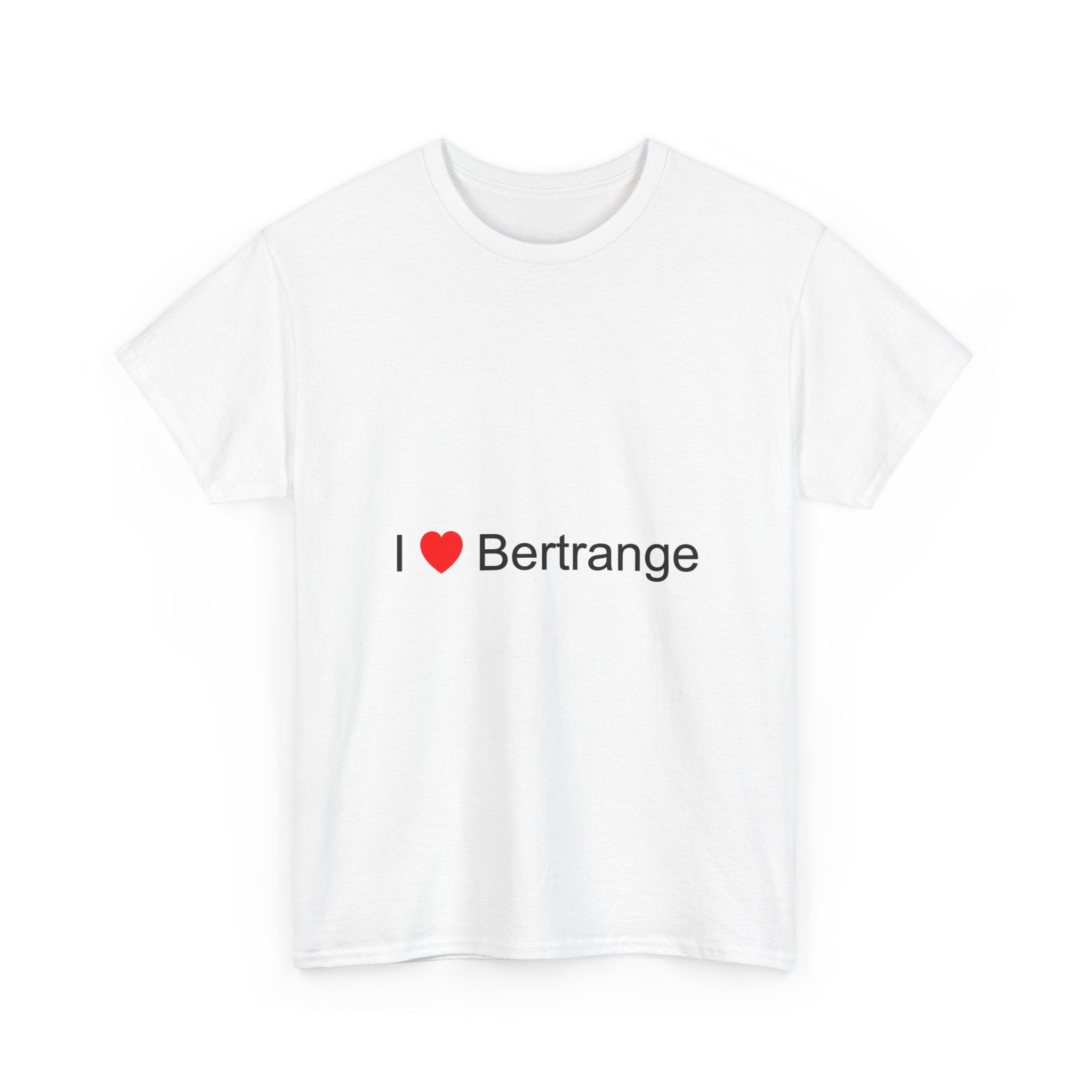 T-shirt I love bertrange