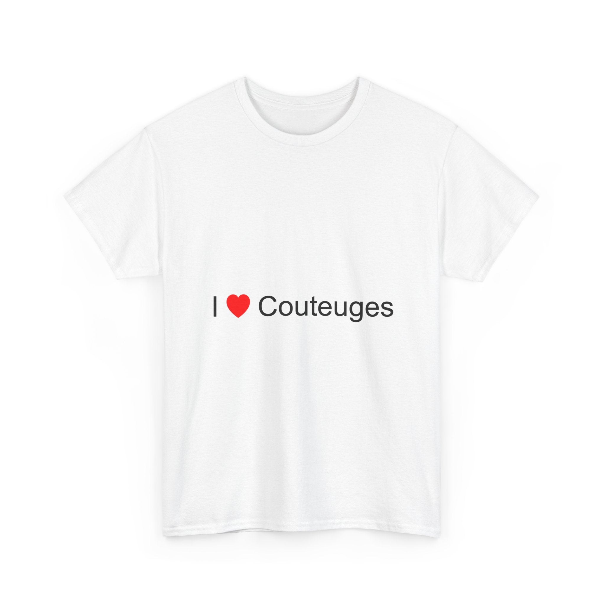 T-Shirt I love Couteuges